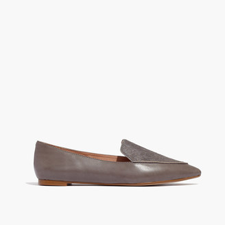 Madewell The Lou Loafer in Calf Hair and Leather