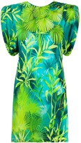 Thumbnail for your product : Versace Jungle Print Mini Dress