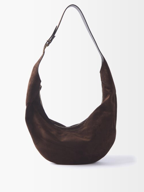 Sucastle Casual bag fashion bag handbag shoulder bag retro bag canvas bag Sucastle Color:brown Size:37x34x10cm 