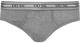 Thumbnail for your product : Dolce & Gabbana MÃ©lange Cotton-Jersey Briefs