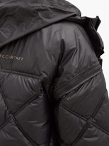 Thumbnail for your product : adidas by Stella McCartney Removable-sleeve Padded Shell Jacket - Black