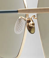 Thumbnail for your product : Bottega Veneta GOLD METAL SUNGLASSES