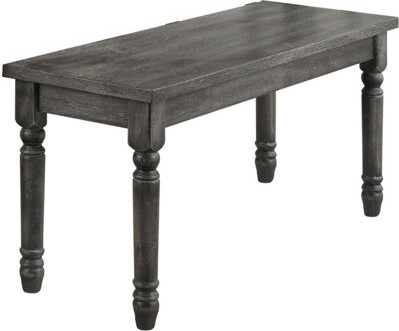 Alcott Hill Rustic Finish Bench