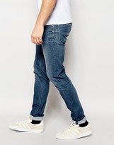 Thumbnail for your product : Pepe Heritage Pepe Jeans Powerflex Finsbury Superstretch Skinny Fit Big Twill Mid Blue