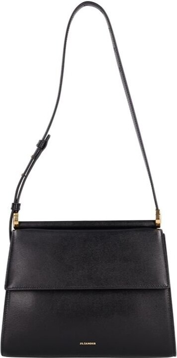 Jil Sander Foldover Top Shoulder Bag