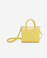 Thumbnail for your product : The Kooples Medium Ming bag in pastel yellow leather