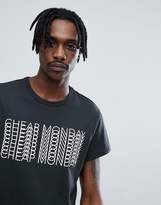 Thumbnail for your product : Cheap Monday Unity Repeat Logo T-Shirt
