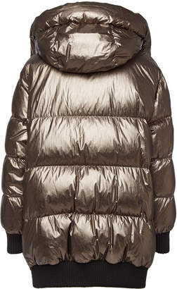 Moncler Verdier Down Jacket with Zipped Sides