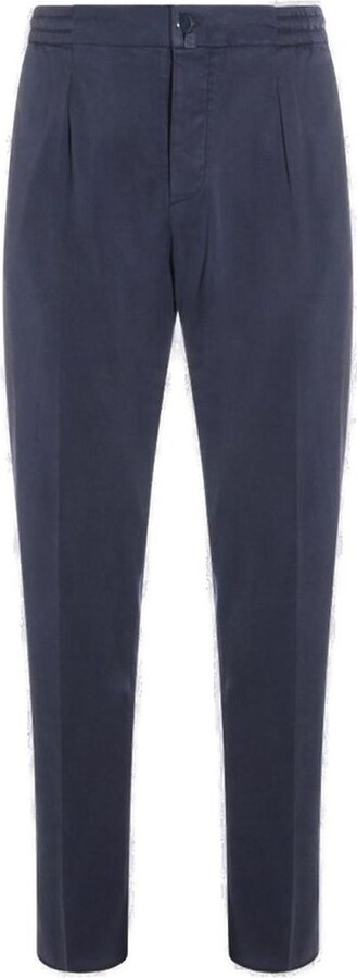 Kiton Straight-Leg Tailored Trousers
