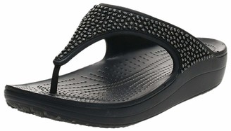 women's crocs sloane embellished slide