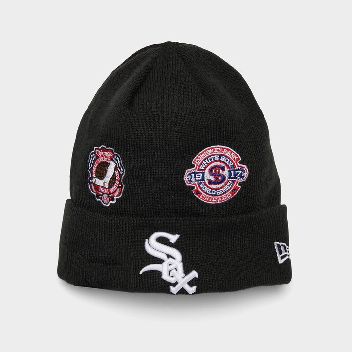 new era mlb patches knit beanie