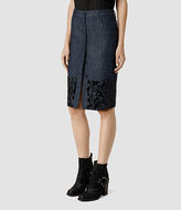 Thumbnail for your product : AllSaints Swyni Skirt