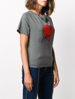 Thumbnail for your product : Vivienne Westwood heart-print cowl-neck T-shirt