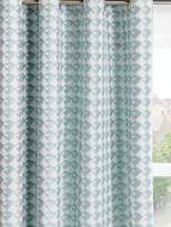 Blue Eyelet Curtains Shopstyle Uk