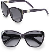 Thumbnail for your product : Chloé Capucine Tip Cat's-Eye Sunglasses
