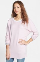Thumbnail for your product : Halogen Wool & Cashmere Tunic Sweater (Regular & Petite)