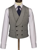Thumbnail for your product : Charles Tyrwhitt Silver slim fit luxury suit