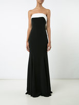 Thumbnail for your product : Jay Godfrey bicolour strapless gown - women - Polyester/Spandex/Elastane - 6