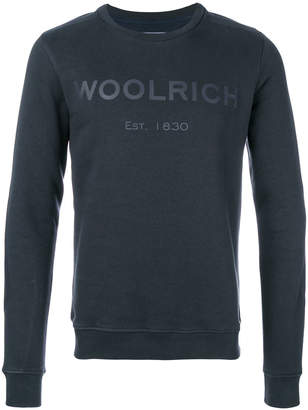 Woolrich printed logo sweatshirt