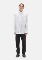 Thumbnail for your product : Aganovich Cotton Button Down Shirt White