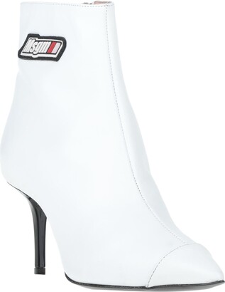 MSGM Ankle Boots White