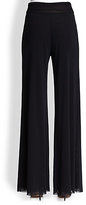 Thumbnail for your product : Jean Paul Gaultier Tulle Wide-Leg Pants