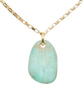 Thumbnail for your product : Devon Leigh 18K Plated Amazonite Pendant Necklace