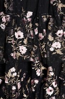 Thumbnail for your product : Rachel Parcell Embroidered Tiered Mesh Dress