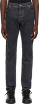 Thumbnail for your product : Balmain Black Distressed Jeans