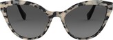 Thumbnail for your product : Miu Miu Eyewear Cat Eye Sunglasses