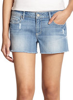 Thumbnail for your product : Paige Denim 1776 Catalina Distressed Denim Cut-Off Shorts