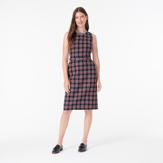 petite tartan dress