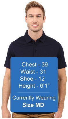 Bugatchi Calabria Classic Fit Short Sleeve Knit Polo