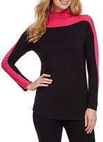 Thumbnail for your product : Westbound Colorblocked Funnelneck Tunic