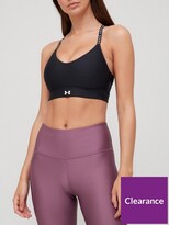 Thumbnail for your product : Under Armour Training Infinity Covered Low Support Bra - Black/White