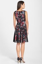 Thumbnail for your product : Adrianna Papell Floral Print Chiffon Fit & Flare Dress