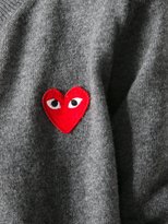 Thumbnail for your product : Comme des Garcons Play embroidered heart cardigan