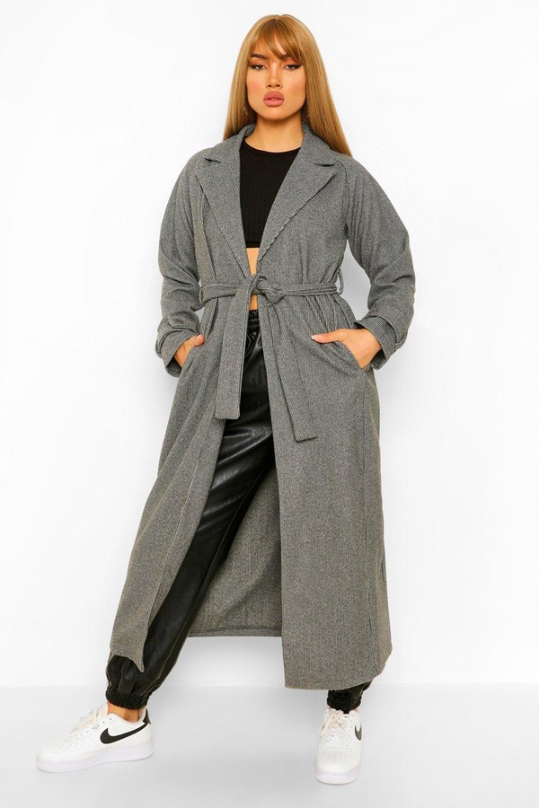 dogtooth duster coat