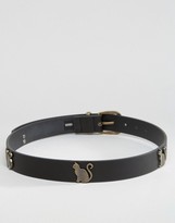 Thumbnail for your product : ASOS Cat Studded Waist And Hip Belt