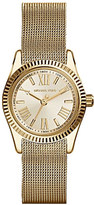 Thumbnail for your product : Michael Kors MK3283 Petite Lexington gold-toned watch