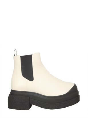 Stuart Weitzman Chunky Sole Ankle Boots