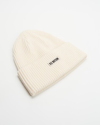 P.E Nation Women's White Beanies - Courtside Beanie - Size One Size at The Iconic
