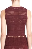 Thumbnail for your product : A.L.C. Women's 'Tucker' Crochet Lace Fringed Tank