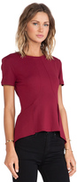 Thumbnail for your product : BCBGMAXAZRIA Scarlet Peplum Top