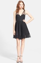 Thumbnail for your product : Milly 'Grace' Dot Tulle Fit & Flare Dress