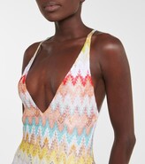 Thumbnail for your product : Missoni Mare Exclusive to Mytheresa – Zig-zag knit swimsuit
