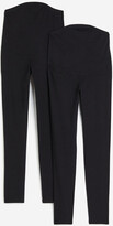 Thumbnail for your product : H&M MAMA 2-pack jersey leggings