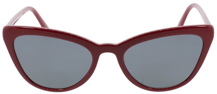 prada red cat eye sunglasses