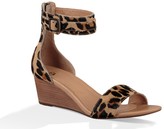Thumbnail for your product : Sole Society Char Leopard stacked wedge sandal