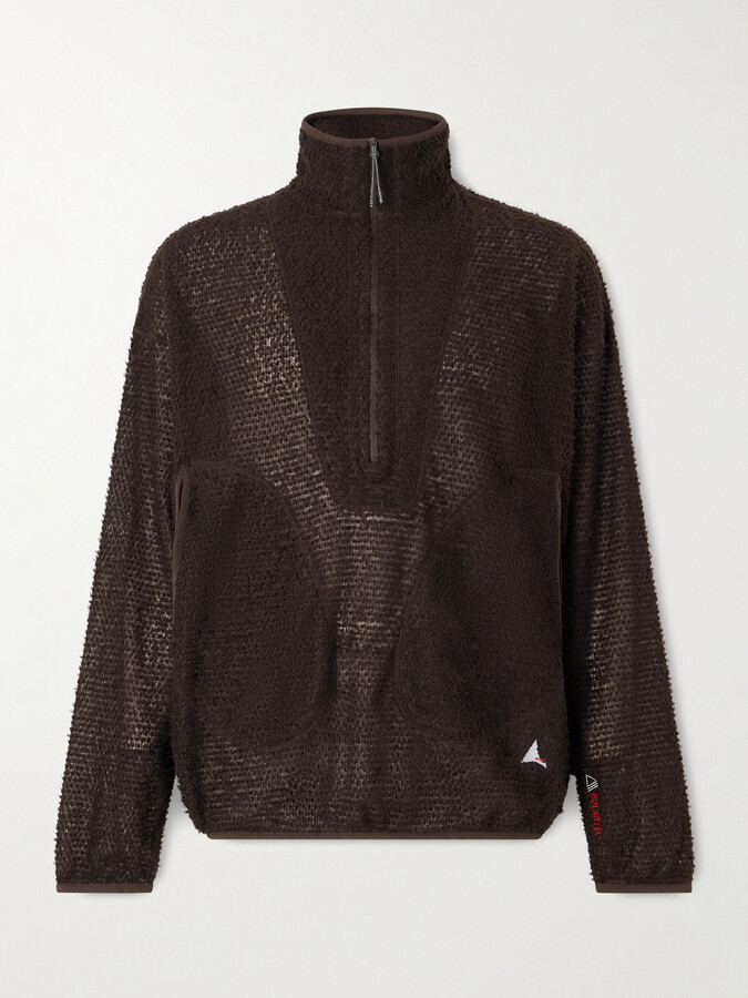 ROA Ocular Logo-Embroidered Polartec® Alpha® Direct Half-Zip Sweater